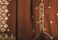 Brown Bell cuffs Brocade Suit