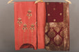 Peach Suit with Brocade Dupaata