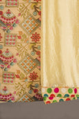 Multi Colored Embroidered Suit Material
