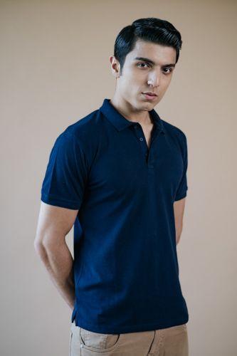 Custom Fit Polo - Navy