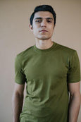 Crew Neck T-Shirt - Olive